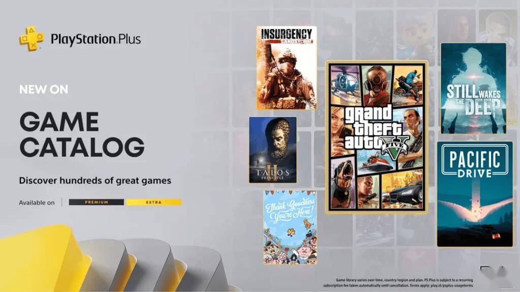 pg-索尼 11 月 PlayStation Plus 新增游戏揭晓：《GTA 5》领衔